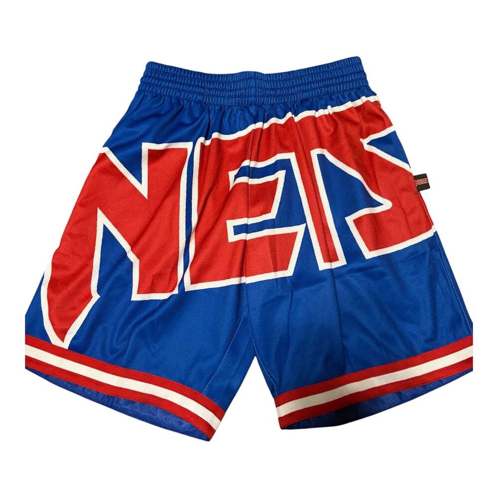 Mitchell & Ness NBA New Jersey Nets Blown Out Fashion Shorts